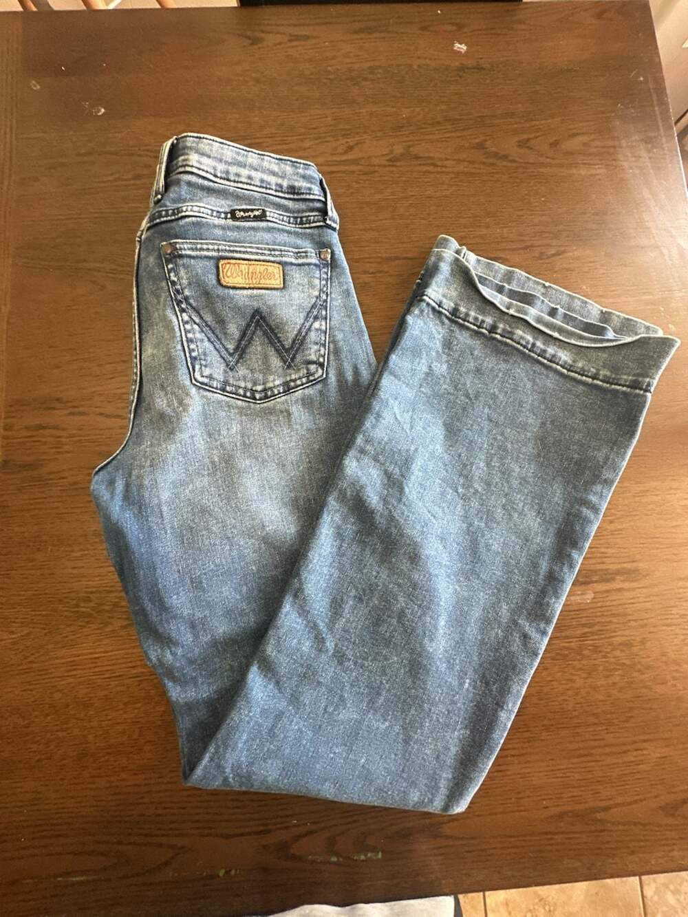 Wrangler Women's Mid Rise Stretch Bootcut Jeans Size 7x34